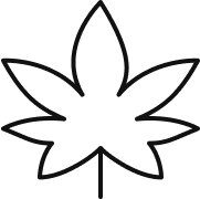 Cannabis leaf icon